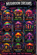 Dab Dimensions™  Mushroom Dreams Sticker Book – Vol. 1