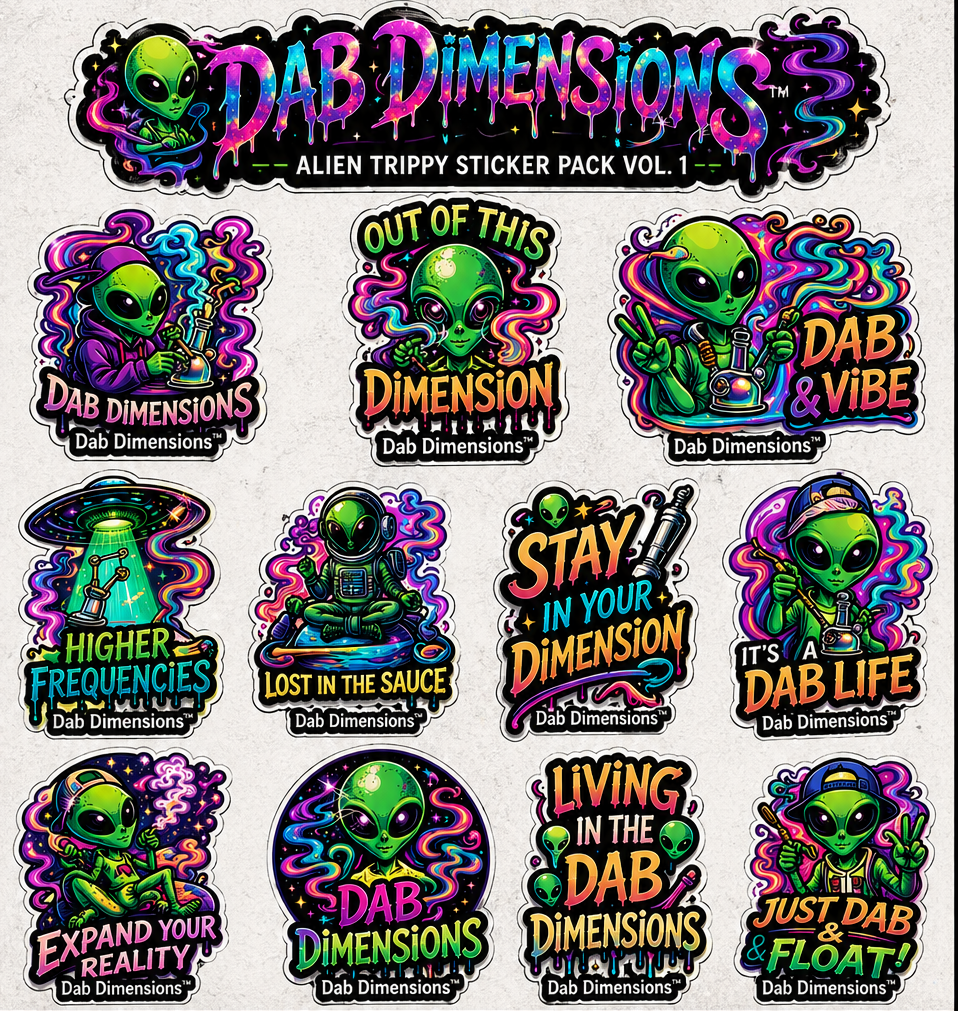 Dab Dimensions Alien Trippy Pack Vol. 1
