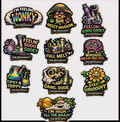 Im Feeling Wonky Trippy Sticker Pack